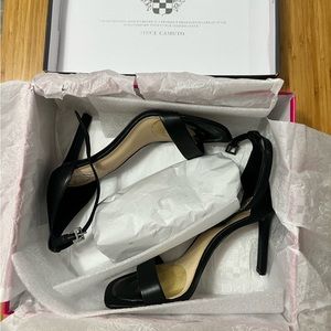 Vince Camuto black leather heels. Size 6.5